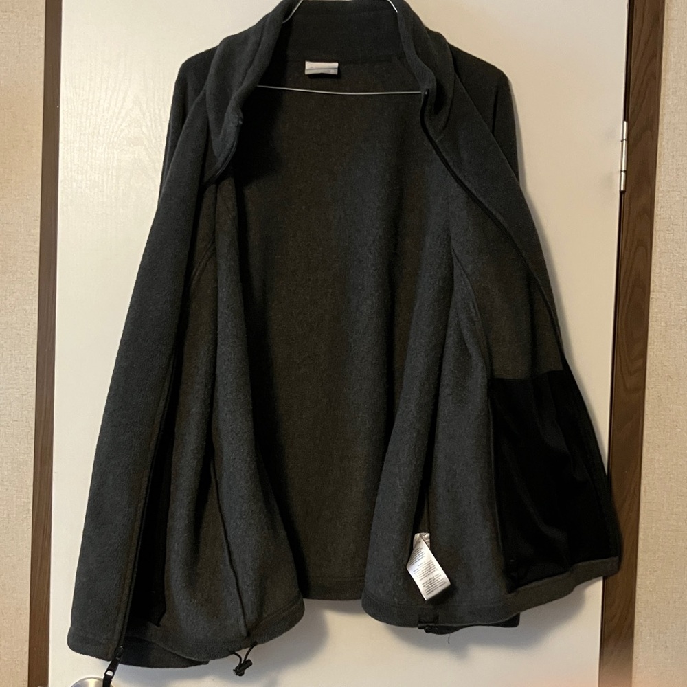 Columbia Charcoal Full-Zip Fleece Jacket - Picture 3 of 4